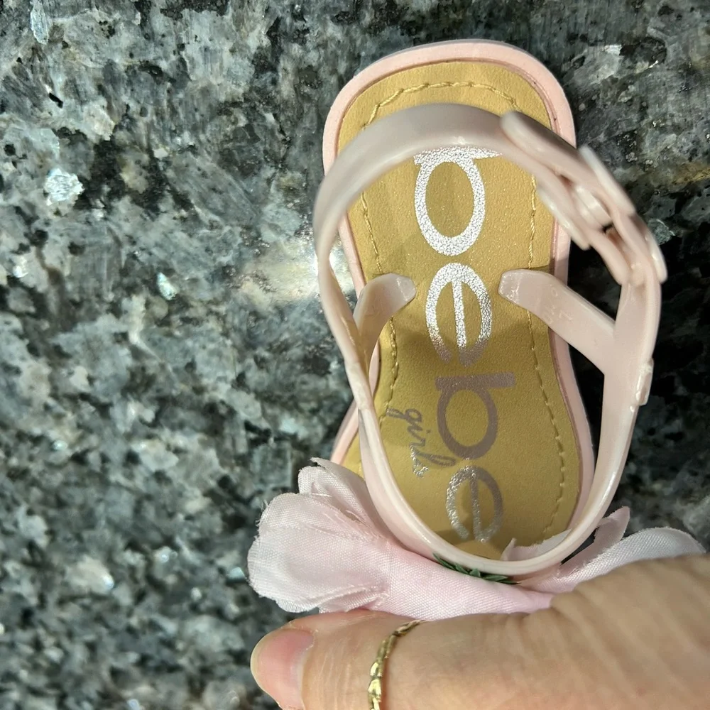 Bebe toddler girls sandals- size 7/8